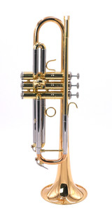 Pre-Owned Manchester Brass RL-GB Professional Trumpet in Clear Lacquer 
