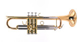 Pre-Owned Manchester Brass RL-GB Professional Trumpet in Clear Lacquer 