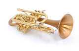 Carolbrass CCR-3880-GSS-Bb Cornet with Satin Bell