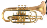 Carolbrass CCR-3880-GSS-Bb Cornet with Satin Bell
