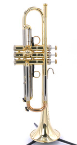 A Masterful Player:  Pre-Owned B&S eXquisite Trumpet in Clear Lacquer 
