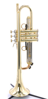 A Masterful Player:  Pre-Owned B&S eXquisite Trumpet in Clear Lacquer 