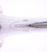 Demo Schagerl 1961 C2GR C Trumpet in Silver Plate:  Great horn at a great price
