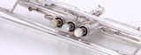 Vintage 1970  Getzen Eterna Severinsen Model Trumpet in Silver Plate 