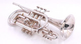 Pre-Owned Bach Stradivarius 184G Cornet in Silver Plate 