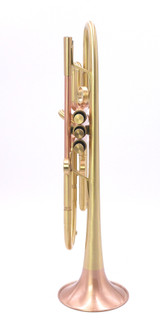 Bell Trumpets 9-352-Bimetal  430 YC  Bell  SN 1232  yellow brass and copper Bell! 