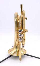 The cool CarolBrass Convertible Pocket Trumpet  (Keys of C and Bb)! 