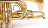 The cool CarolBrass Convertible Pocket Trumpet  (Keys of C and Bb)! 