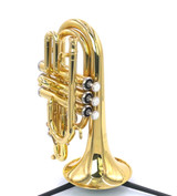 Back in stock!  Carol Brass  CPT 4000-yls  Pocket C Trumpet in lacquer!