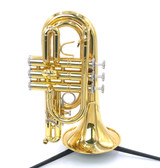 Back in stock!  Carol Brass  CPT 4000-yls  Pocket C Trumpet in lacquer!