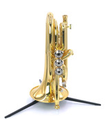 Back in stock!  Carol Brass  CPT 4000-yls  Pocket C Trumpet in lacquer!