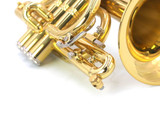 Back in stock!  Carol Brass  CPT 4000-yls  Pocket C Trumpet in lacquer!