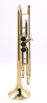 Getzen 907DLX Eterna Deluxe Trumpet in clear lacquer