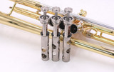 Getzen 907DLX Eterna Deluxe Trumpet in clear lacquer