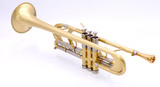  Getzen Genesis 3003 Custom Trumpet in satin lacquer!   A Stunner! 