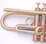 A Soloists Dream Horn: Bell BT7-351-900G Trumpet w/ Gold brass bell  in Satin Lacquer 