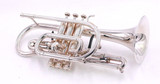 Pre-Owned Getzen 3850 Custom Cornet in Silver Plate 