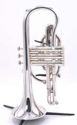 Pre-Owned Getzen 3850 Custom Cornet in Silver Plate 