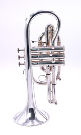 Pre-Owned Kanstul Model 930 Custom Cornet in Silver Plate 
