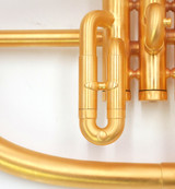 Martin Bohme Aura Flugelhorn in Stunning Brushed Gold Plate