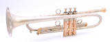 AR Resonance Feroce Trumpet in Raw Brass 