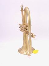 The Bell AXIS  Model Flugelhorn with large yellow Brass Bell!