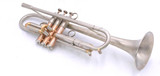 AR Resonance Classica Trumpet in Raw Nickel 