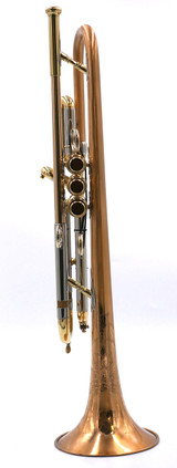 Pre-Owned BAC Recording Trumpet in Clear Lacquer with Satin Bell