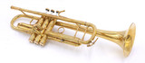 Pre-Owned Bach Stradivarius 37 Lightweight Trumpet In Raw Brass 