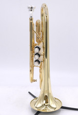 ACB Doubler's Cornet Clear Lacquer With Fab 5 Cornet Mouthpiece