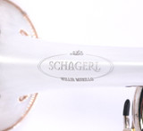 Super deal!  Shop  Demo Schagerl Willie Murrillo Trumpet in Silver Plate