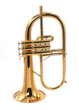 Pre-Owned Adams Sonic Flugelhorn in Gold Lacquer 