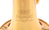Pre-Owned Adams Sonic Flugelhorn in Gold Lacquer 