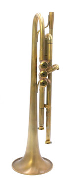 Pre-Owned Instruvents custom Trumpet in Raw Brass 