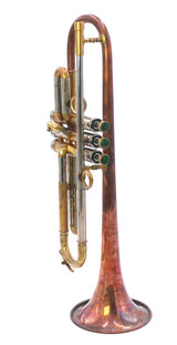 From Trent's Collection! Del Quadro CF Primo Trumpet in Gasoline Finish