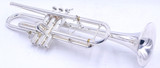 From Trent's Collection! Schilke S43HDL-F Faddis Model Trumpet in Silver Plate 