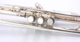 Post War Besson Brevette Pre-Owned Trumpet in Silver Plate