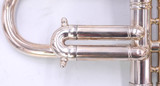 Post War Besson Brevette Pre-Owned Trumpet in Silver Plate