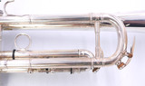 Post War Besson Brevette Pre-Owned Trumpet in Silver Plate