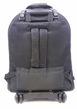 Super Triple Trumpet Wheelie Bag in Nylon w/ Leather Trim