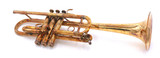 Rare Kanstul 1510 C Trumpet in Gold Plate