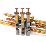 Rare Kanstul 1510 C Trumpet in Gold Plate