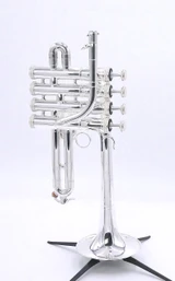 S.E. Shires Q9 Series Piccolo Trumpet in Silver Plate