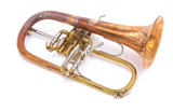 Pre-Owned Schilke 1040FL Flugelhorn w/Bronze Bell in Raw Brass 