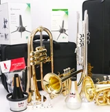 ACB Doubler's High Brass Dream Bundle (ACB Doubler's Flugelhorn, Cornet, and Trumpet + more!)