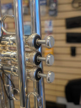 S.E. Shires Destino  Doc Severinsen Signature Model in Silver Plate! 