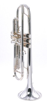 Pre-Owned Flip Oakes Wild Thing Trumpet in Silver Plate