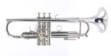 Pre-Owned Flip Oakes Wild Thing Trumpet in Silver Plate