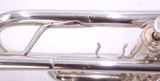 The Classic Commercial Sound! Pre-Owned Calicchio 1s/2 Trumpet in Silver Plate 