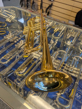 1st Gen Yamaha Bobby Shew 6310Z Trumpet in gold Lacquer with PVA